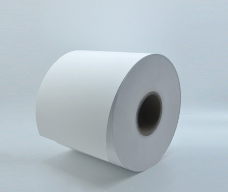 Materiale bianco dell'etichetta adesiva della fodera WG4133 della pergamina sottile della colla opaca dell'acrilico 75um dei pp