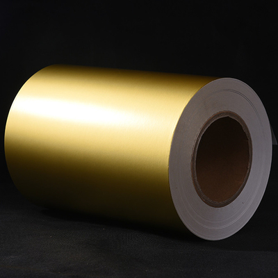 Colla opaca dell'acqua della carta del di alluminio dell'oro WG6333 con la fodera bianca della pergamina sottile