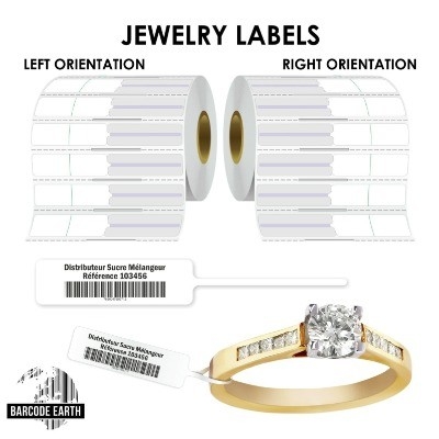 Etichette per gioielli Etichette adesive Etichette per gioielli Etichette adesive Materiale per gioielli Etichette