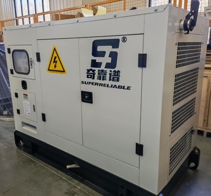 Generatore diesel impostato per fornire elettricità costante alla macchina da stampa