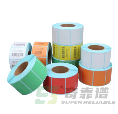 Weifang Made Adesivo Stampato Etichetta Termica Diretta Colore Adesivo Termico Top Coated Adesivo Termico
