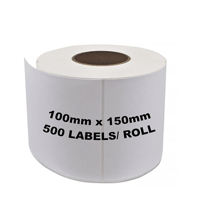 Adesivo termico in bianco 100mm*50mm adesivo termico rotolo Top carta termica
