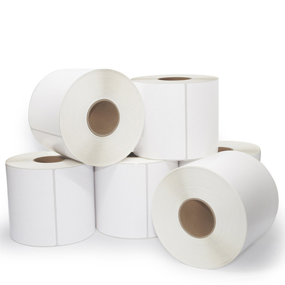 Adesivo termico in bianco 100mm*50mm adesivo termico rotolo Top carta termica