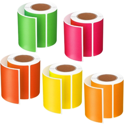 Weifang Made Adesivo Stampato Etichetta Termica Diretta Colore Adesivo Termico Top Coated Adesivo Termico