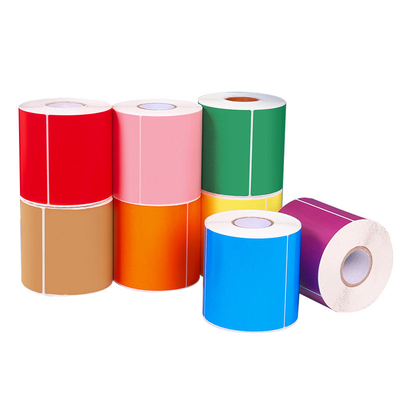 Weifang Made Adesivo Stampato Etichetta Termica Diretta Colore Adesivo Termico Top Coated Adesivo Termico