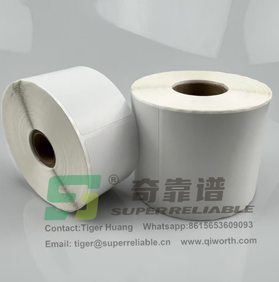 Semi-Glossy Paper Adhesive Barcode Sticker Art Paper Adhesive Sticker stampato da Nastro