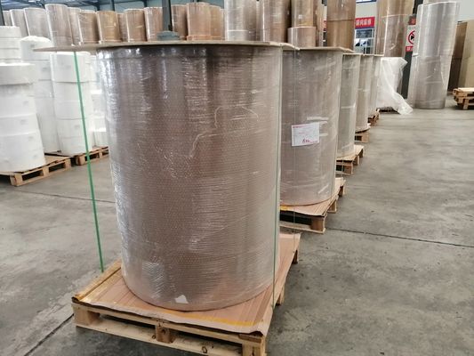 carta adesiva semiglossosa adesiva per trasferimento termico carta adesiva per trasferimento termico carta adesiva etichetta jumbo roll stock HM1133