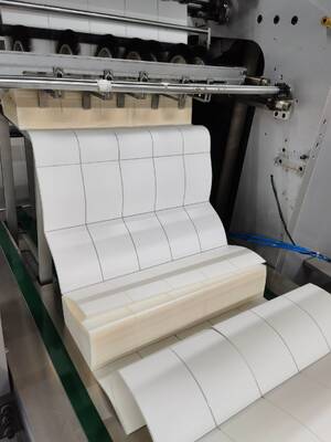 Adesivo termico per etichette a codice a barre a ventaglio, adesivo, dimensioni personalizzate 100mm*150mm