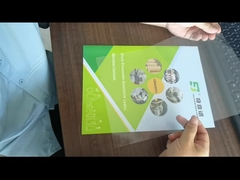 trasparente su trasparente WG4514 trasparente adesivo acrilico BOPP 30um trasparente PET Liner