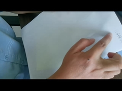 WG4533 fodera acrilica della pergamina sottile di bianco della colla della radura BOPP 50um