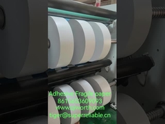 Materiale di etichetta distruttivo facile da rompere Materiale di etichetta carta adesiva fragile